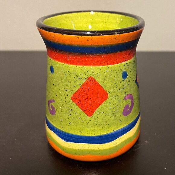 Set of 2 Sue Zipkin CERTIFIED INTERNATIONAL Colorful Whimsical Ceramic Mugs - Picture 8 of 12